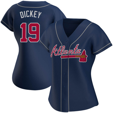 Women's Atlanta Braves #19 R.A. Dickey Red Alternate Stitched MLB Majestic  Cool Base Jersey on sale,for Cheap,wholesale from China